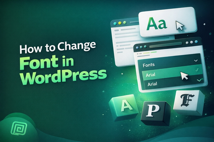 how to change font in wordpress