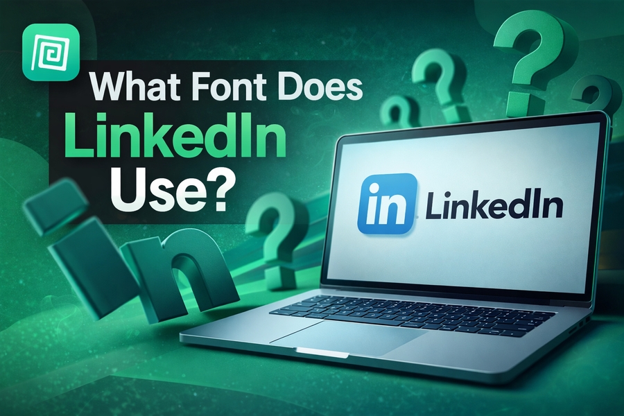 what font does linkedin use